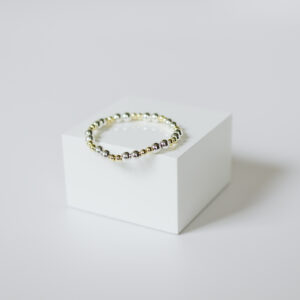 6mm Double Silver with 4mm Gold