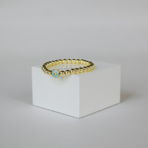 Light Blue/Gold Star