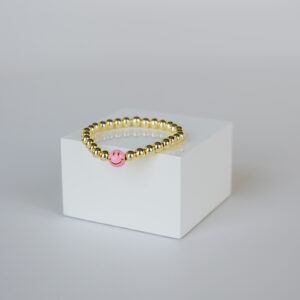Light Pink Smiley Face
