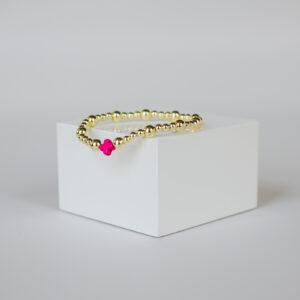 Pink Square Cross