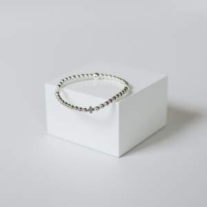 Silver 3-Square Cross