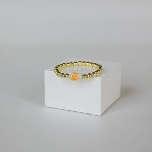 Peach/Light Blue/Yellow Fish Slider